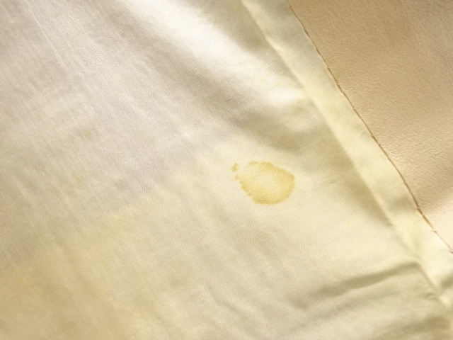  大正ロマン　文字模様織り出し着物